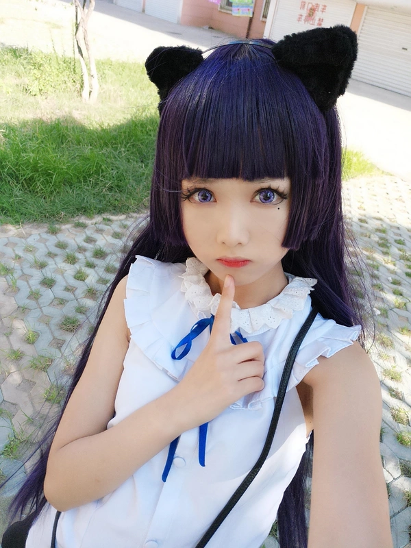 黑猫我的妹妹哪有这么可爱COS可爱五更琉璃妹妹 - 羽天shine